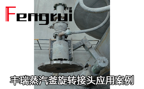蒸汽釜釜前旋轉(zhuǎn)接頭